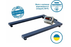 Палетные весы ЗЕВС ВПЕ A12ES (с RS232)  (H1200x800)  с инд. МВ12 (нерж)